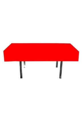 Plastik Masa Örtüsü Tek Kullanımlık Örtü Kullanat Kırmızı Renk TYC00290752688