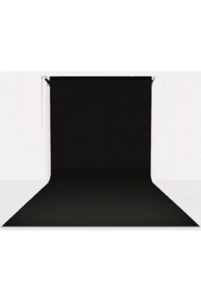 Sabit (TAVAN & DUVAR) Kağıt Sonsuz Stüdyo Fon Perde (BLACK/SİYAH) 2.70x11 Metre GDX.PPR.BLACK.S2711