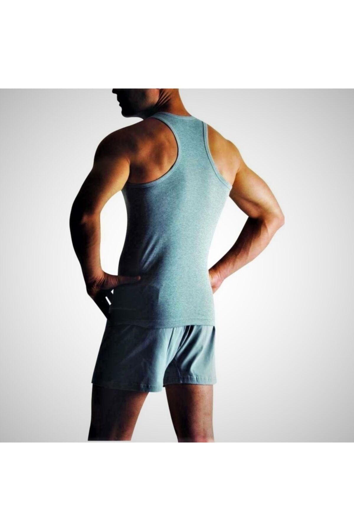 Yıldız Çamaşır-Yıldız 377 Formen Grey Lycra Rambo Μονό 2