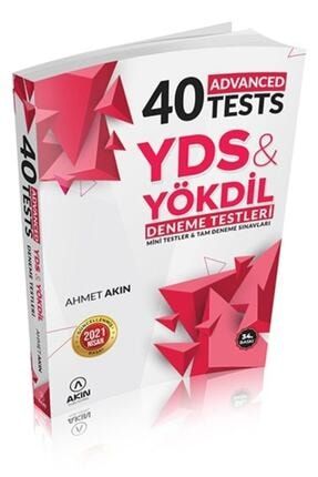 Yds & Yökdil 40 Advanced Tests Akın Dil Nisan 2021 9786257226356