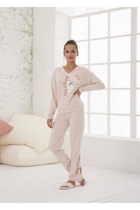 Kadın Termalı Pijama Takımı - 10451