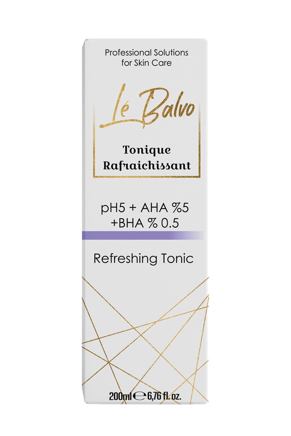 تونیک احیا کننده پاک کننده منافذ (ph5 + Aha 5% + Bha 0.5%) 200 میلی لیتر Le Balvo
