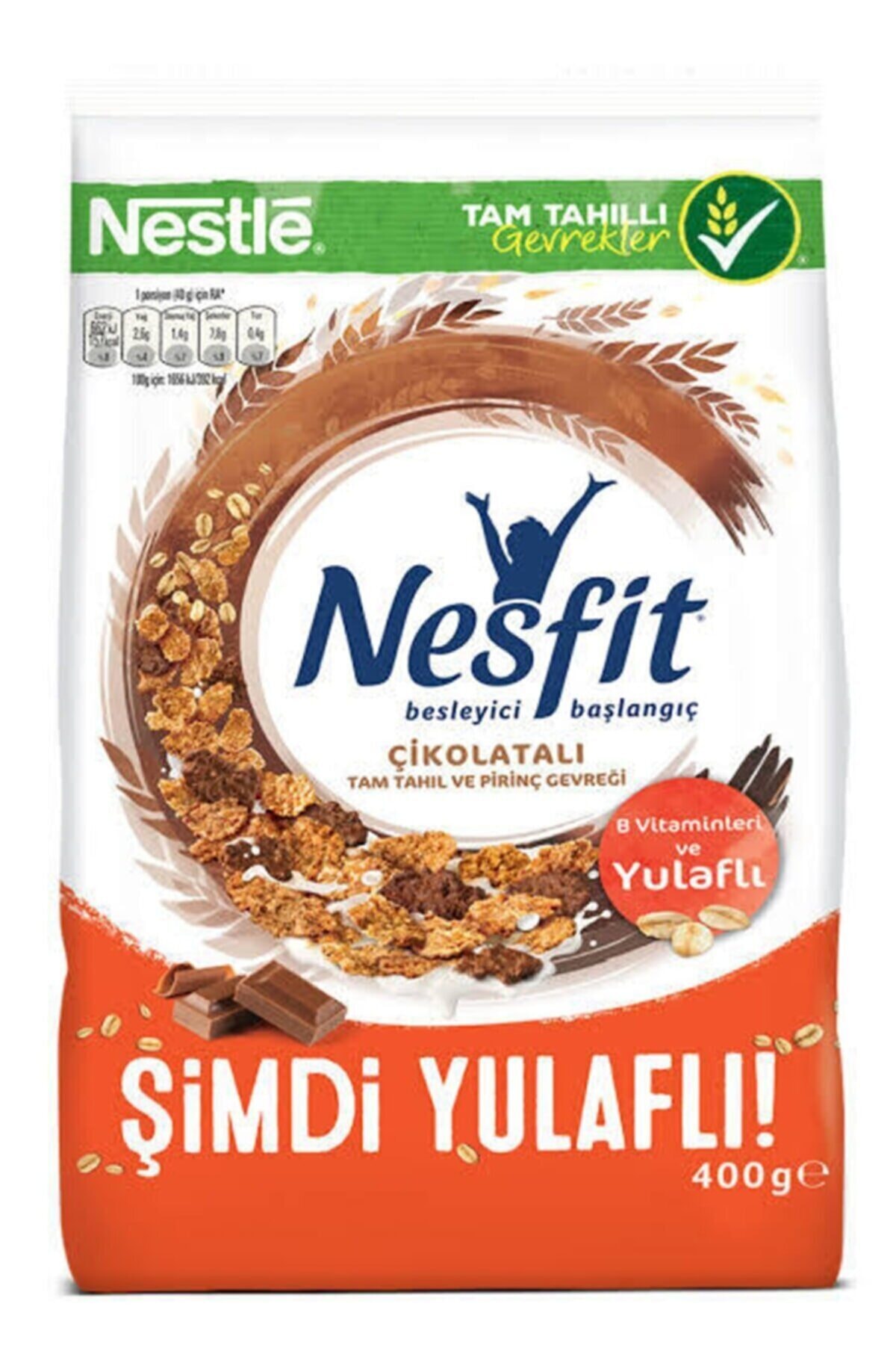 Nesfit Nestle Çikolatalı Gevrek 400 Gr