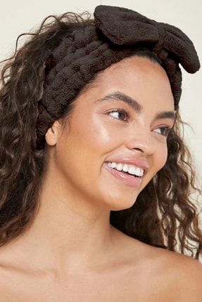 Kadın Siyah Makeup Ve Spa Saç Toplama Bandı BYH-5081