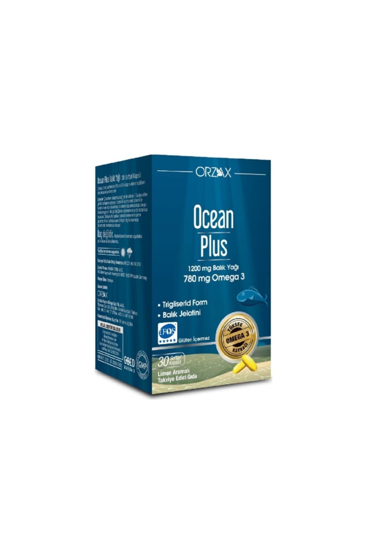 Ocean Plus Omega 3 1200 Mg Balik Yagi 30 Kapsul Fiyati Yorumlari Trendyol