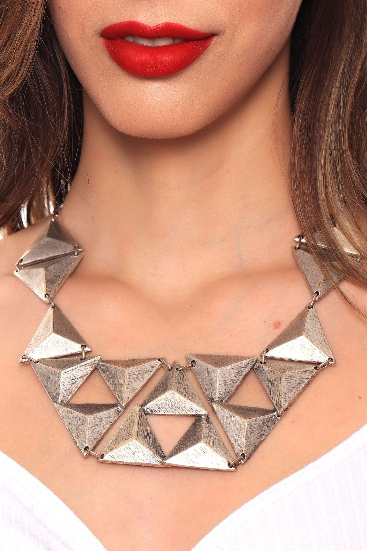 Geometric necklace shop