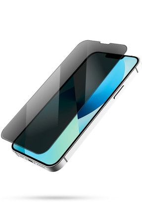 Iphone 13 Pro Kırılmaz Cam Full Kaplayan Privacy Hayalet Ekran Koruyucu 13PROHEKR-236