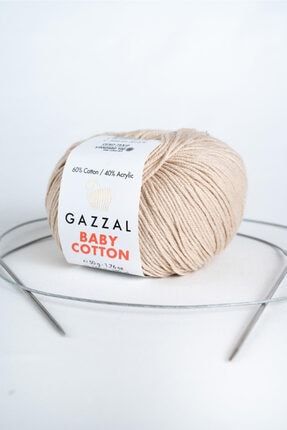 Baby Cotton Amigurimi, Punch El Örgü Ipligi, 50 gr (3446-SÜTLÜ KAHVE) GazzalTakaTek
