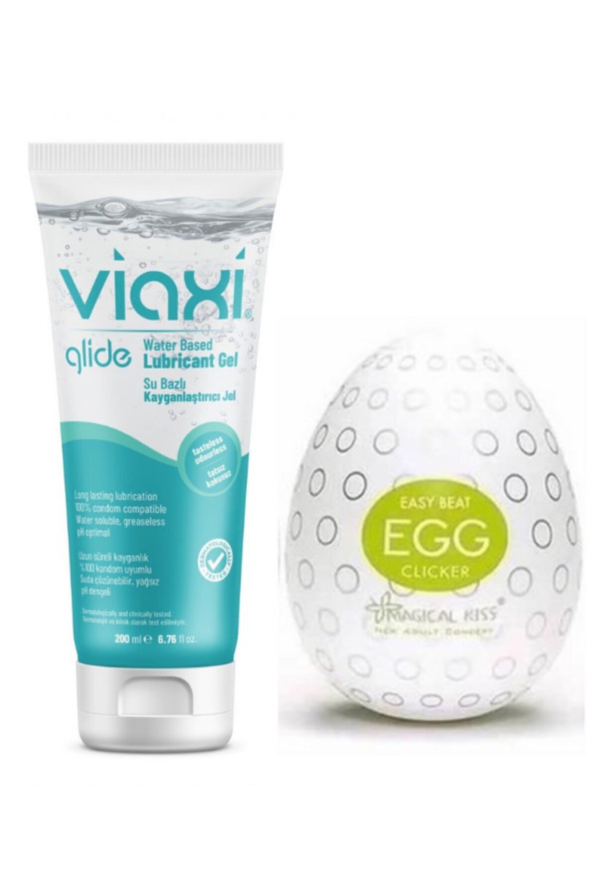 Ozzy Store Egg Clicker Mastürbatör Ve Glide Kayganlaştırıcı Jel 200 Ml.
