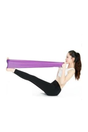Orta Direnç Pilates Yoga Bandı Egzersiz Direnç Güç Lastiği CSF-DMRKLlastik