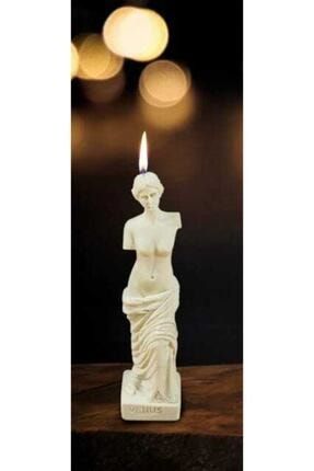 Kokulu Venüs Kadın Büst Mum - Venüs - Kadın - Beyaz - Dekoratif - Mum - Favori Home -