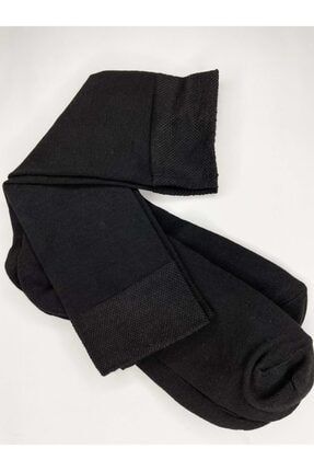 Erkek Dikişsiz Siyah Çorap 3 Çift DEPO-00001