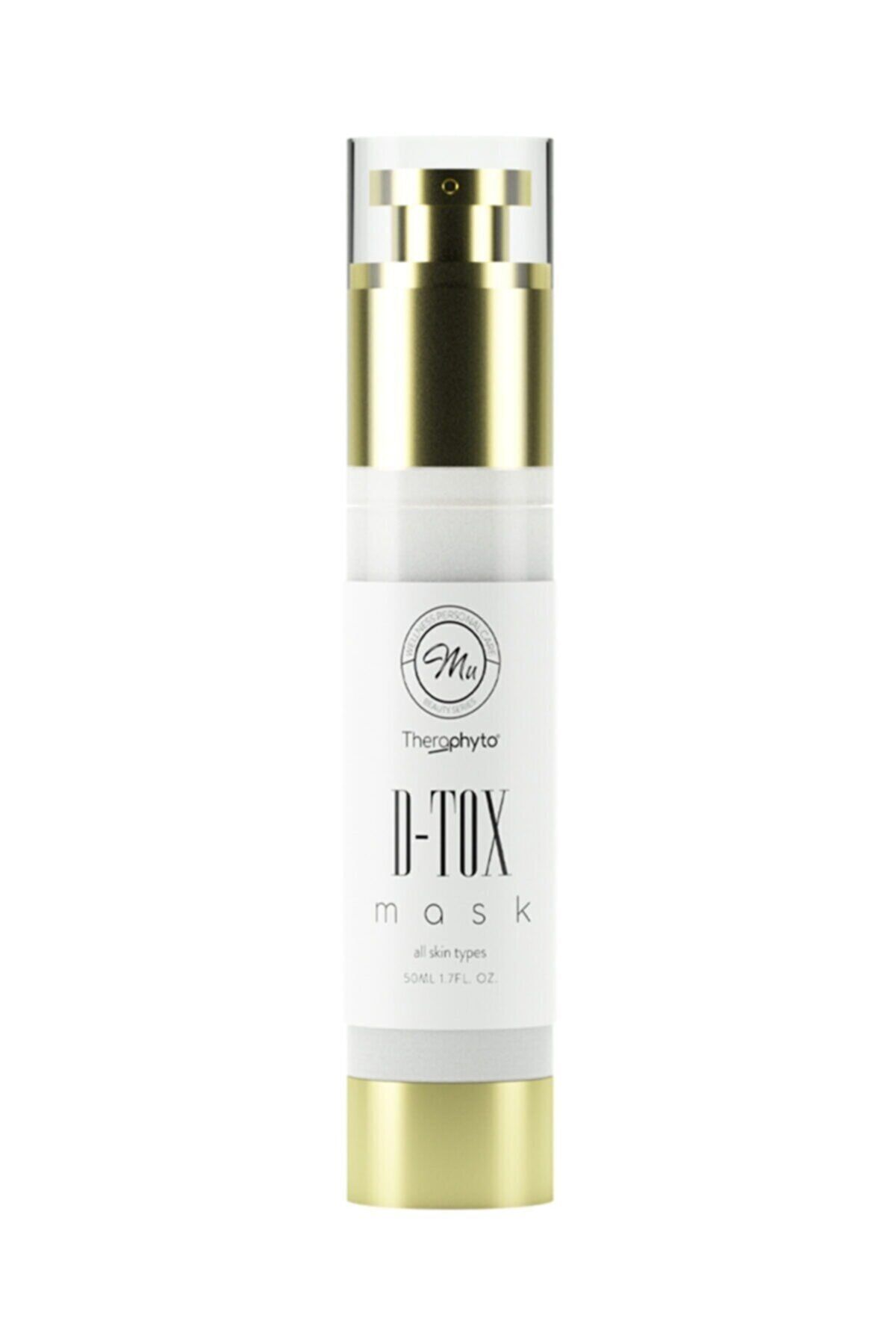 Theraphyto D-tox Mask Kolajen Hyaluronik Asit Ve Mavi Anemon Yağı Içeren Kırışıklık Azaltıcı Maske 50 Ml