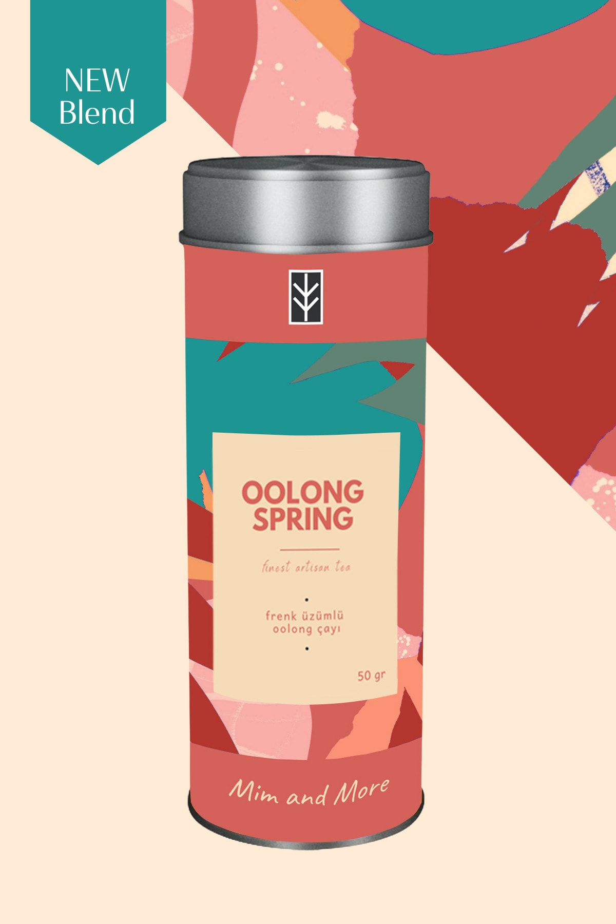 Mim and More Oolong Spring Tea - Frenk Üzümlü Oolong Çayı