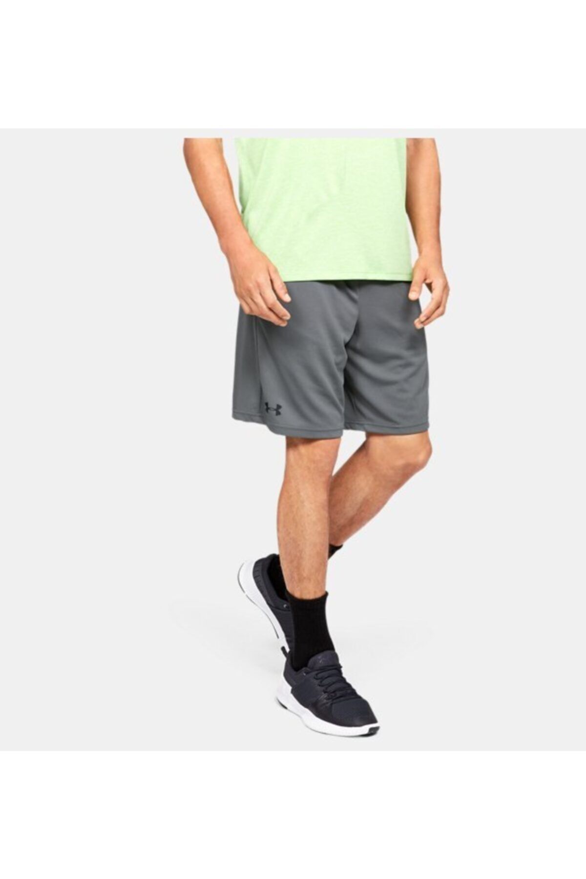 شورت ورزشی خاکستری مردانه های فایل UA Tech 1328705 012 Under Armour