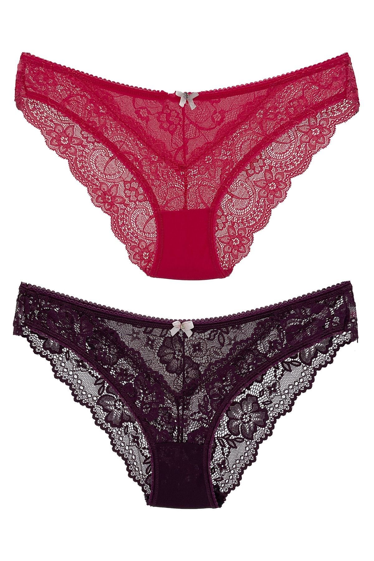 Buy Trendyol 2-Pack Lace Detailed Slip Panties Online