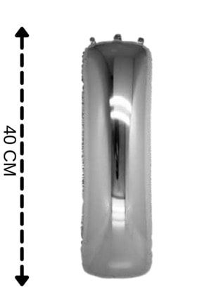 Folyo Balon I Harfi Helyum Balon 40 Cm Gümüş Renk AR1596I