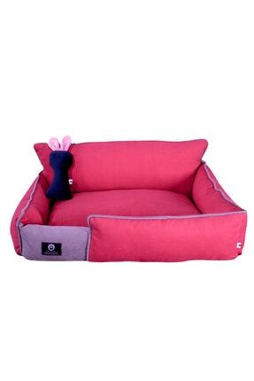 Premium Lux Seri Iç Mekan Fermuarlı Yıkanabilir Kedi Ve Köpek Yatağı (55*65cm) Medium NHV10