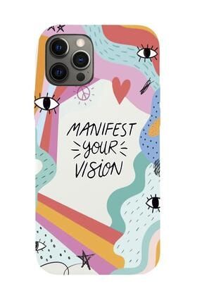Iphone 12 Pro Manifest Your Vision Premium Silikonlu Telefon Kılıfı MCIPLMNFST85