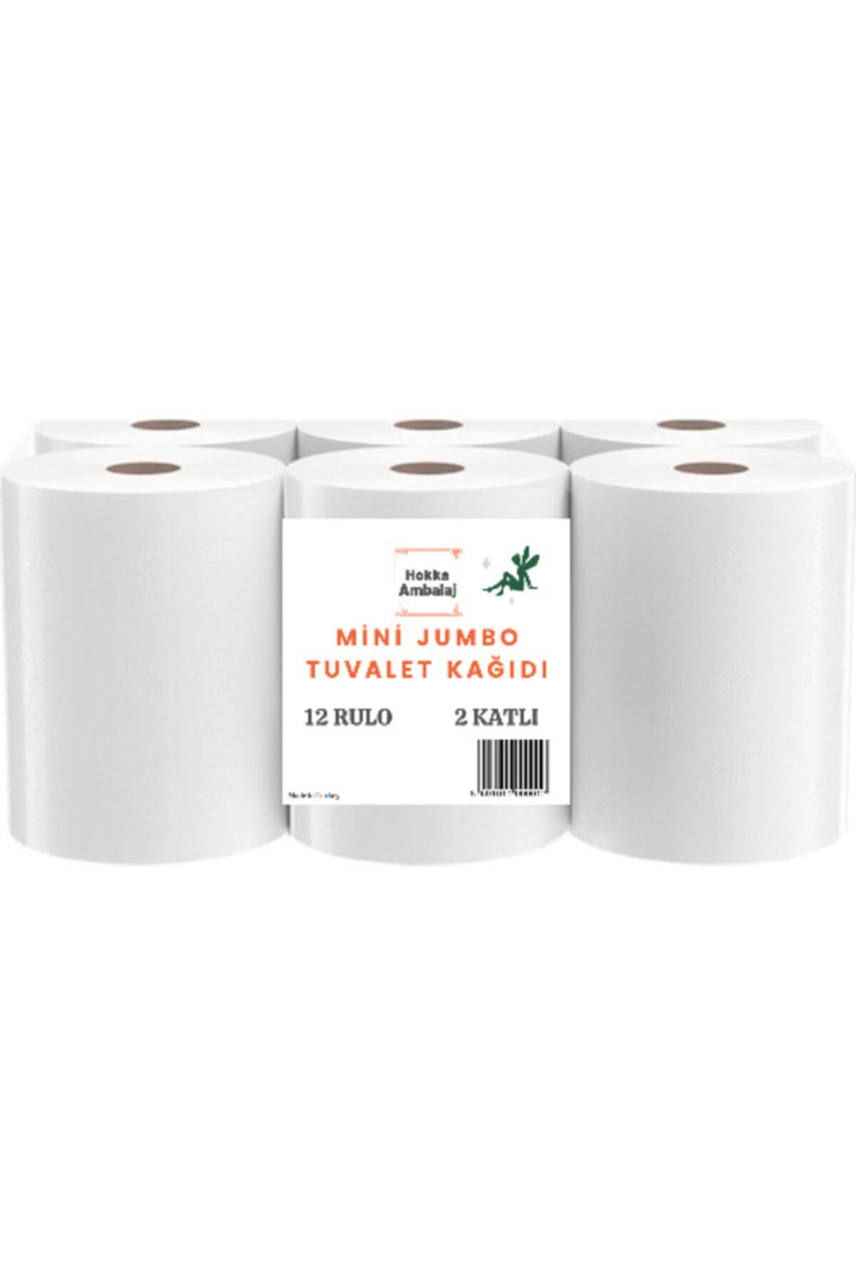 hokka 5 Koli Mini Jumbo Tuvalet Kağıdı 60 Rulo