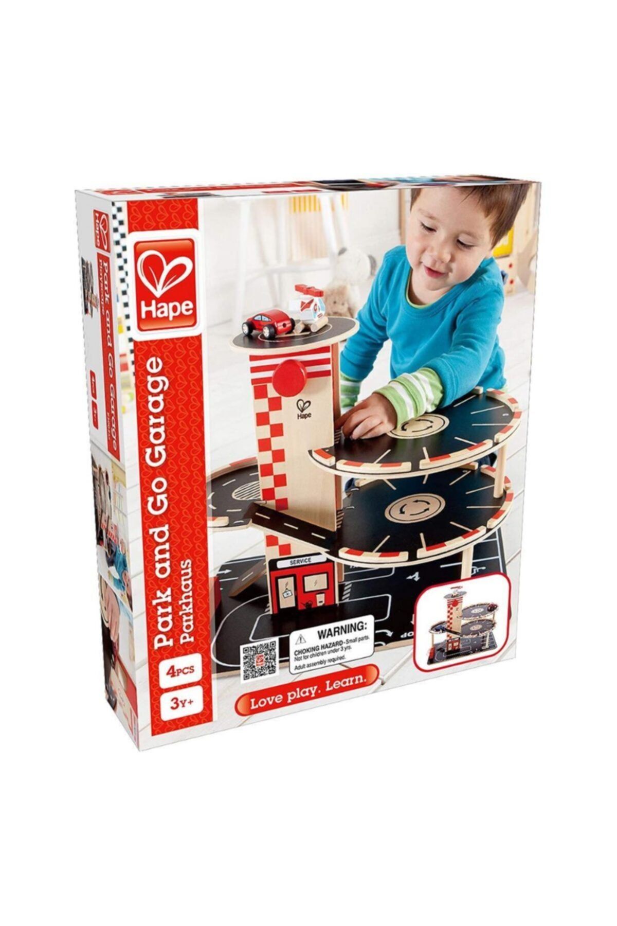 Hape wooden car garage 2025