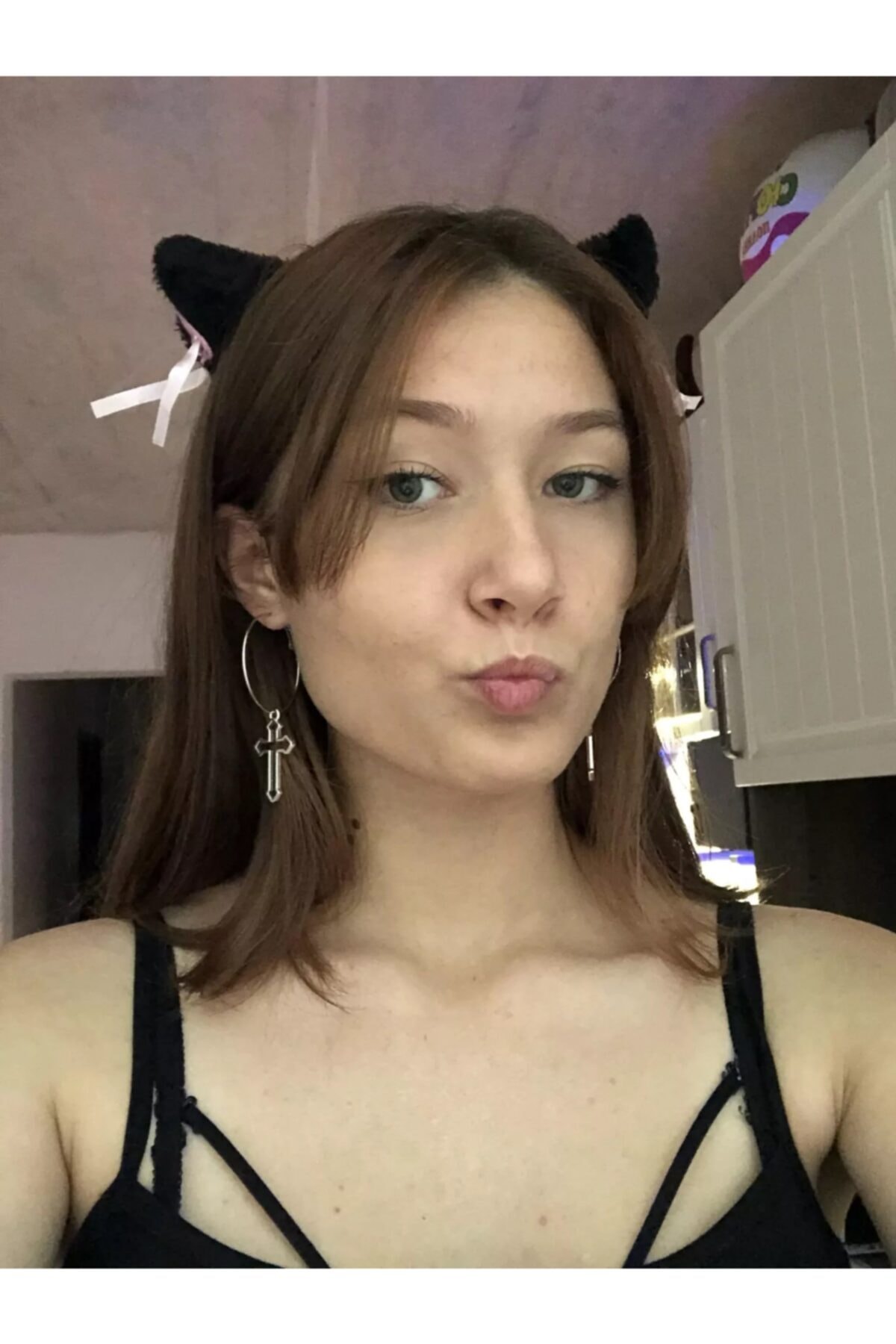 Anlme Cosplay Sailor Moon Tokyo Revengers Kedi Kulaklı Taç 3