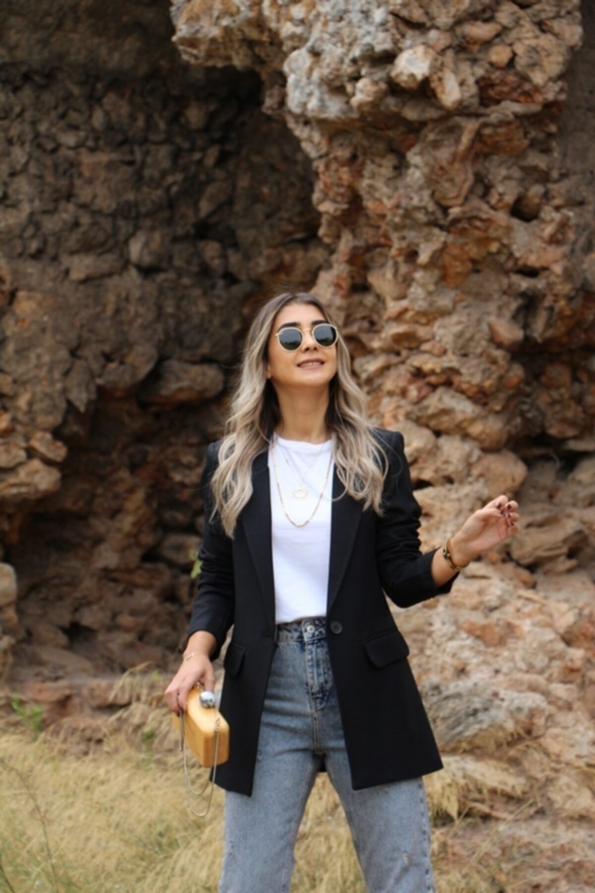 bytugcekaya Siyah Blazer Ceket