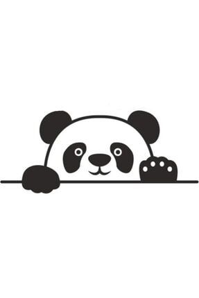 Bagajdan Bakan Panda Sticker Etiket Çıkartma Pc Laptop Araba Oto Motor 20 Cm HBCV00000BH9T2