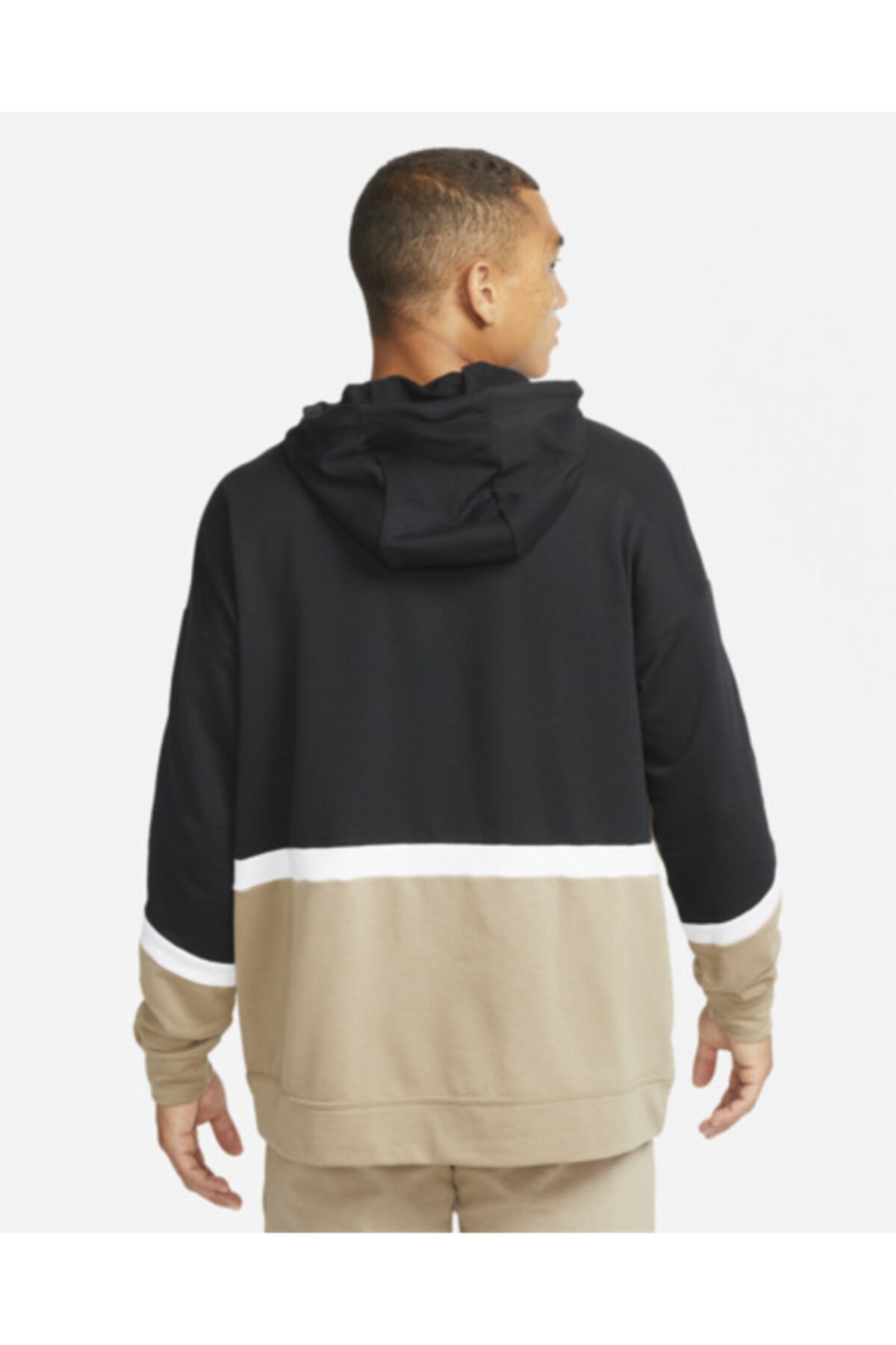 سویشرت مردانه بژ نایکی | DD1903-247 اورجینال - تصویر 3