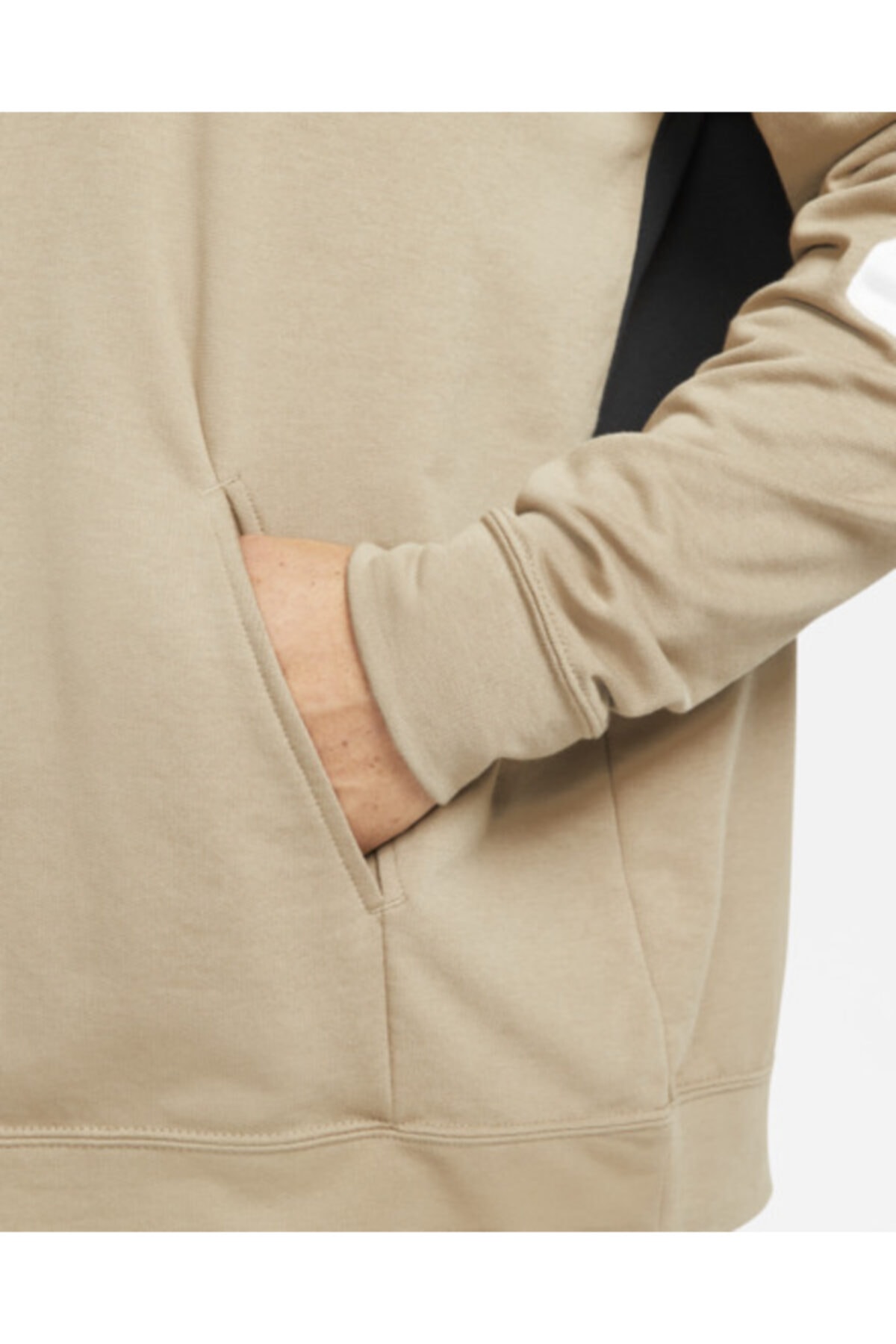 سویشرت مردانه بژ نایکی | DD1903-247 اورجینال - تصویر 4