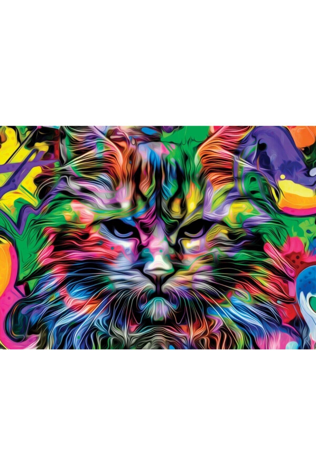 Nova Puzzle-1000 Piece Angry Eyes Puzzle - Cat Puzzle 2