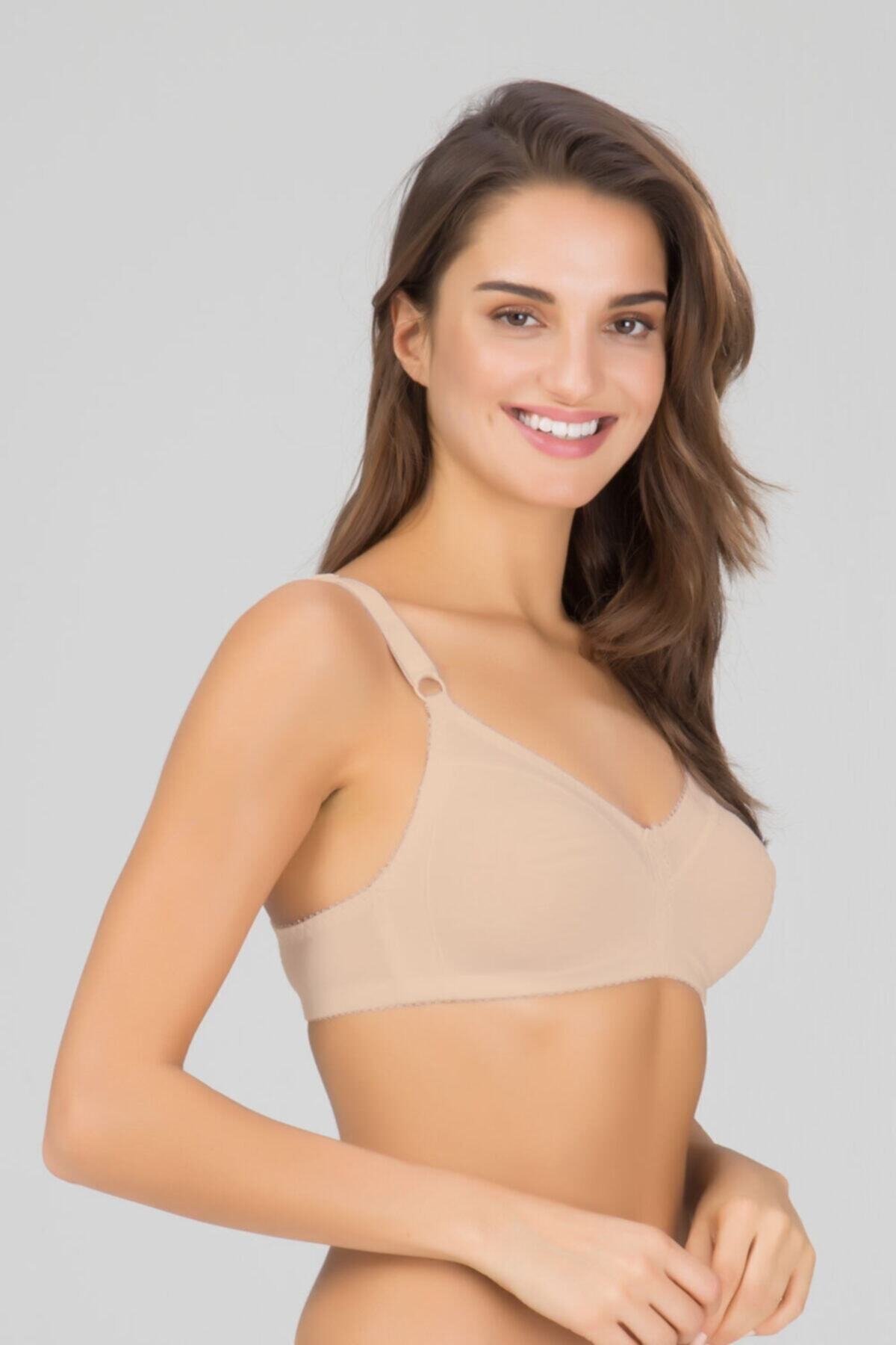 Kom-Carol Gathering Women's Bra - Wire-Free and Capless Detailed, New 2