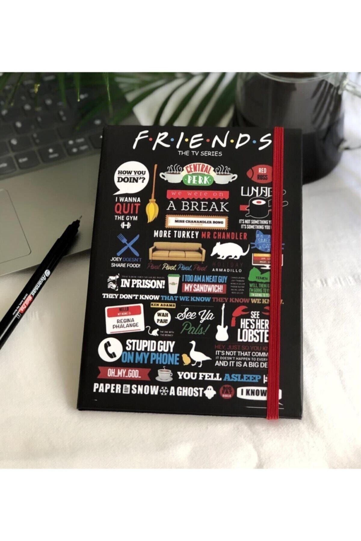 lastikli orta boy defter