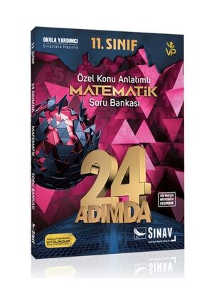 Sinav Yayinlari 11 Sinif Matematik 24 Adimda Ozel Konu Anlatimli Soru Bankasi Trendyol
