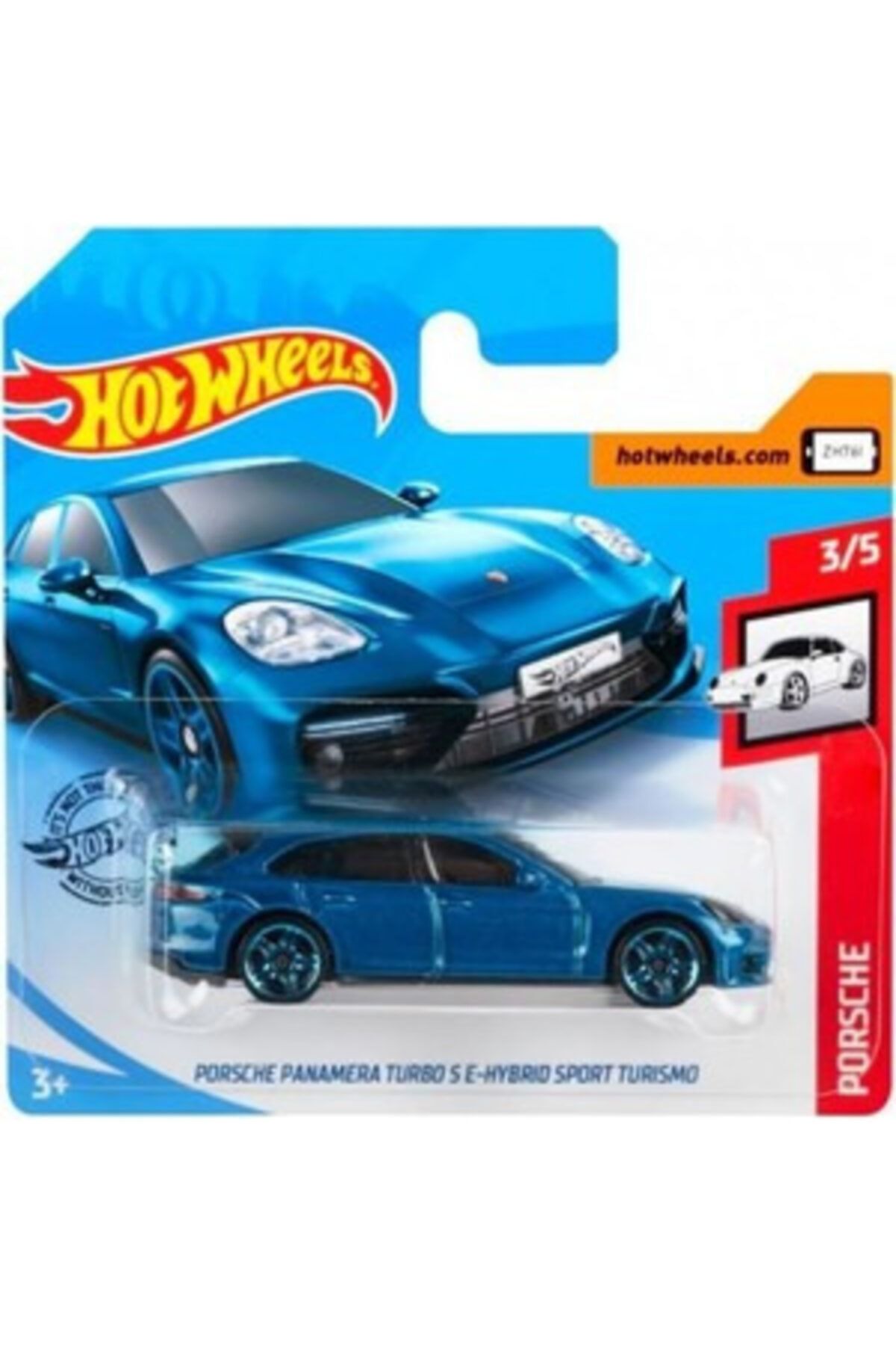 HOT WHEELS Porcshe Panamera Turbo S Hybrid Tekli Araba Ghf19