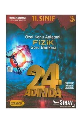 Sinav Yayinlari Sinav 11 Sinif 24 Adimda Ozel Konu Anlatimli Fizik Soru Bankasi Trendyol