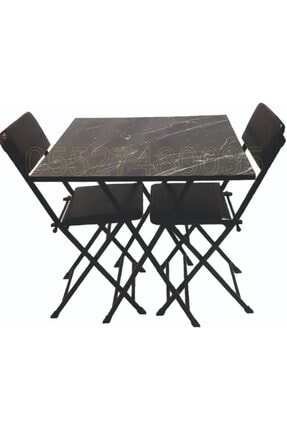 Sunfun Rattan Bahce Balkon Teras Masa Ve Sandalye Seti Trendyol