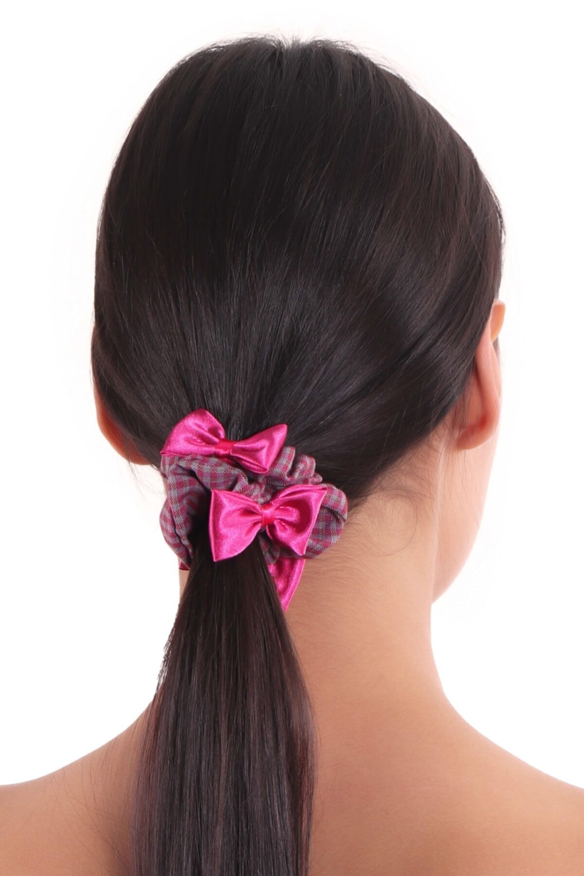 Hahai Women's Pötikareli Ribbon Detailed Scrunchie Buckle