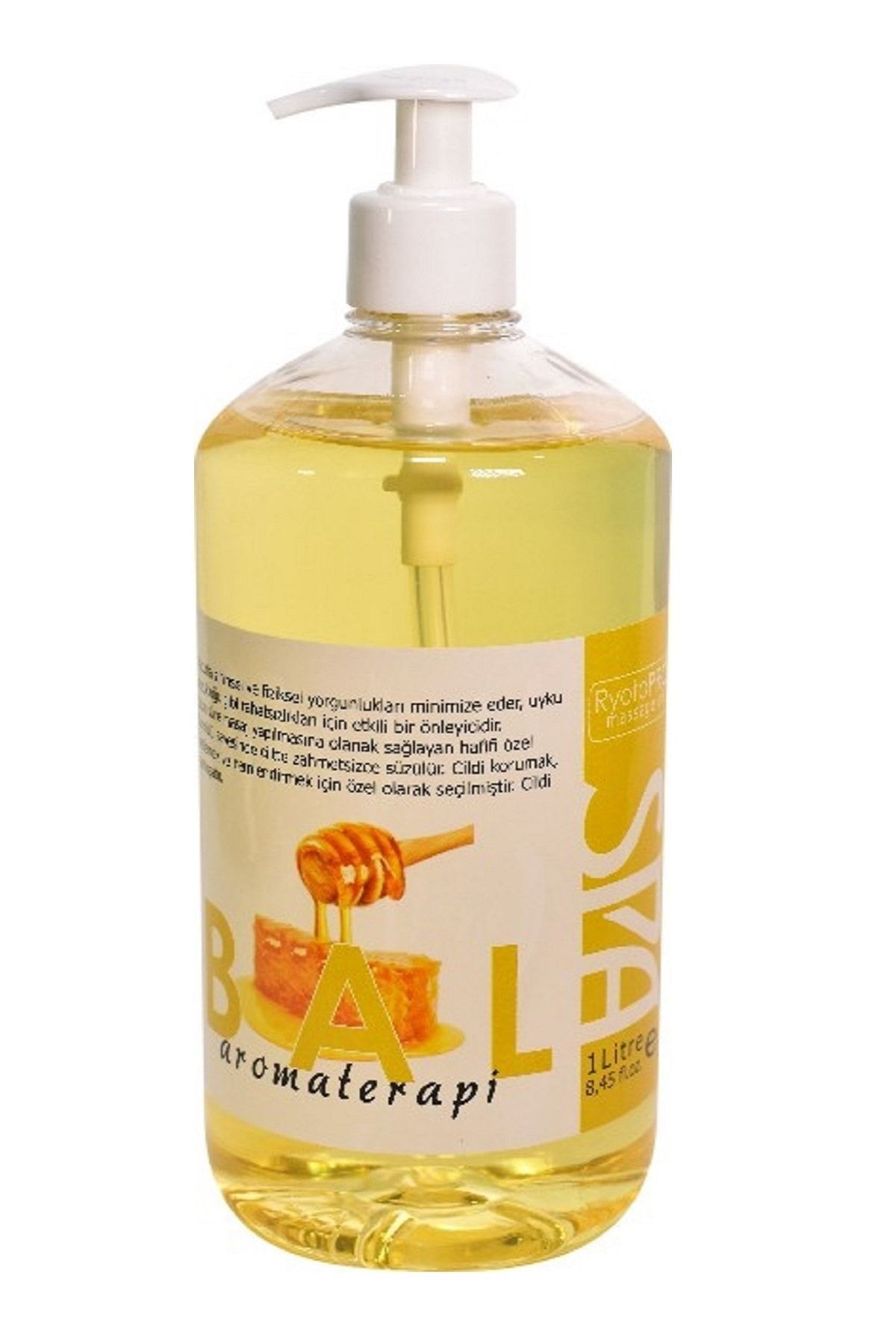 RyotoPRO Bal Aromaterapi Masaj Yağı %100 Doğal 1 Lt. /  RyotoPRO Honey Aromatherapy Massage Oil 100% Natural 1 Lt.