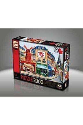 Moulin Rouge David Fairchild 2000 Parça Onur Puzzle Art.-Nr. 11511