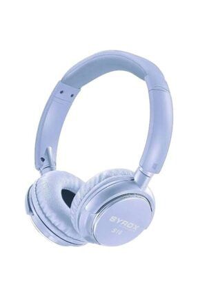 16 Kablosuz Bluetoothlu Kulak Üstü Hafıza Kart Girişli Mavi Kulaklık 16 BET18