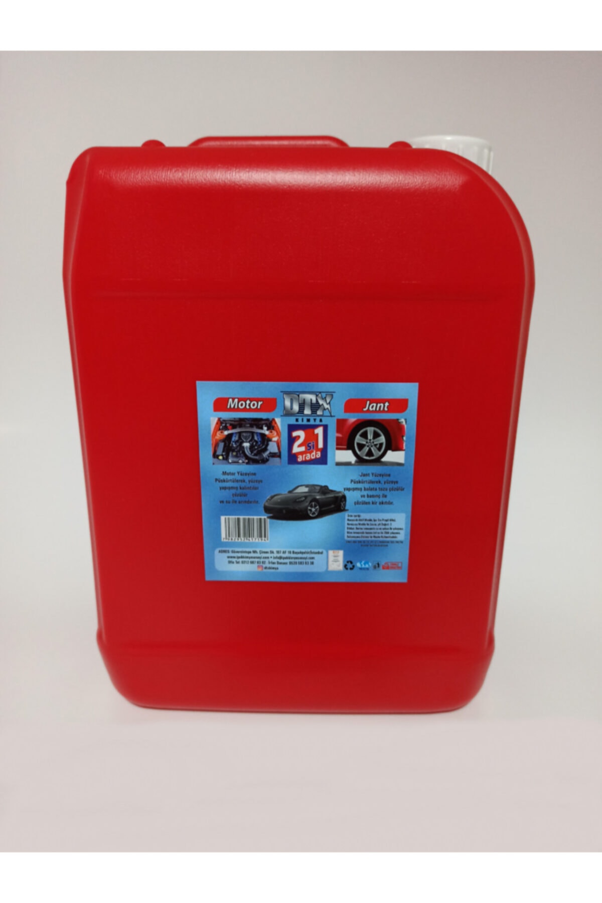 Sanayi Kimya Motor Temizleyici 5 Litre