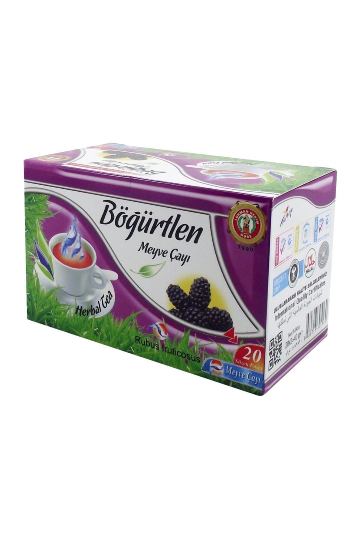 Böğürtlen Meyve Çayı 20'li Süzen Poşet