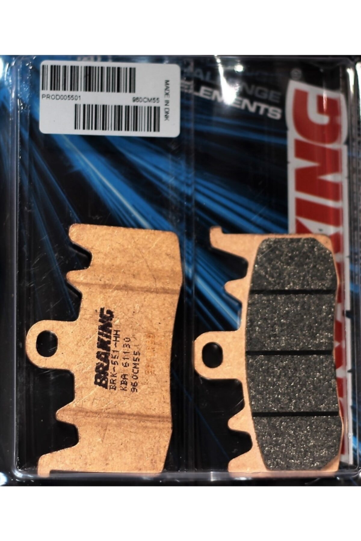 ROCK BIKER Bmw R 1200 Gs 1200 Brakıng Ön Fren Balatası 2013 - 2017 960cm55