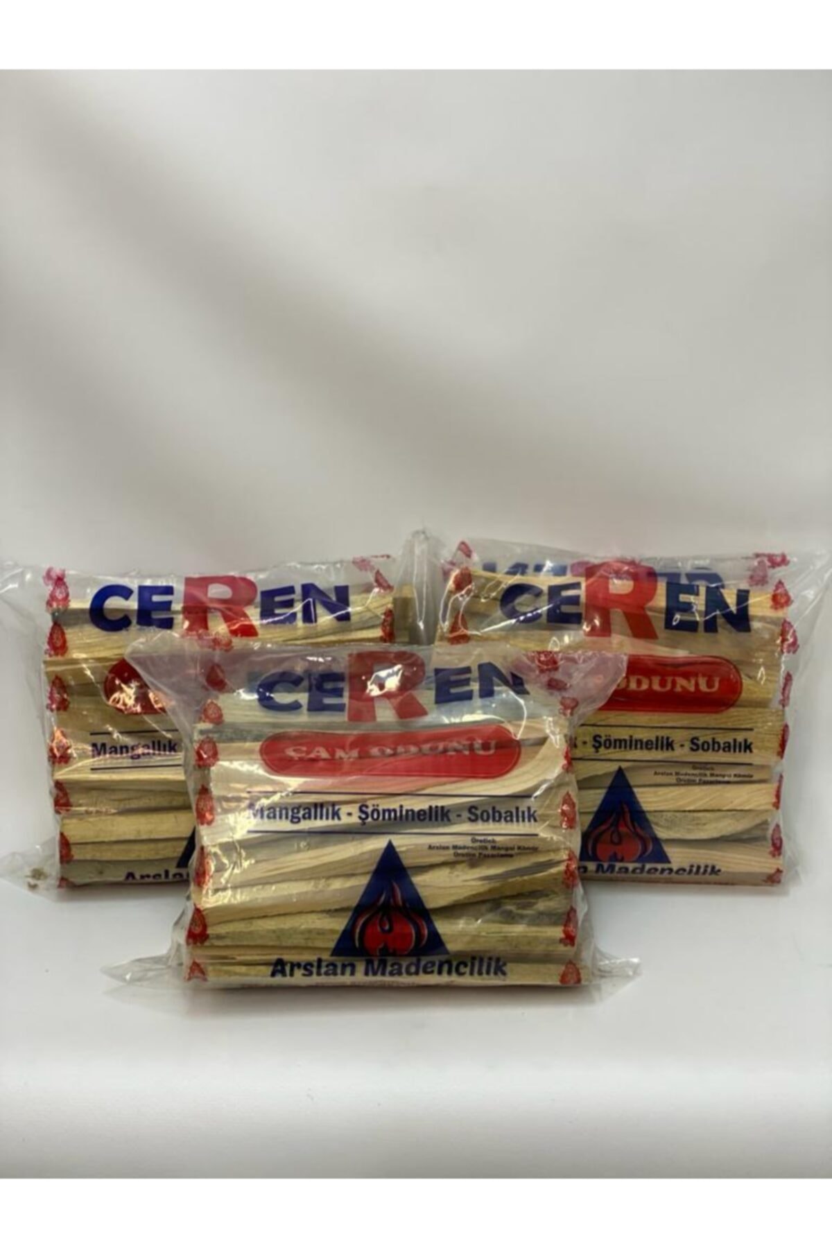 Ceren Paket Tutuşturmalık Çam Odunu Şömine,mangal,soba