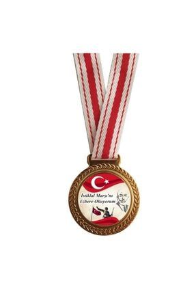 İstiklal Marşı Okuma Madalya 10 Adet İSTİKLAL MARŞI MADALYA