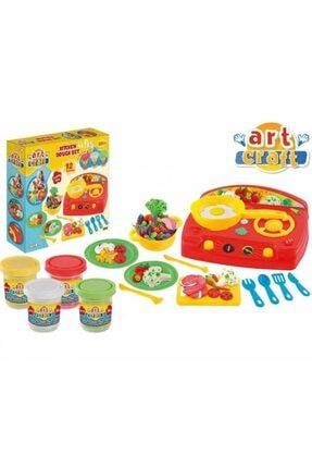 Art Craft Oyuncak Mutfak Ocaklı Oyun Hamur Seti 12 Parça 3328 BA.03332