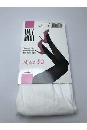 Daymod Külotlu Çorap Beyaz M 2 Beden DYMD001