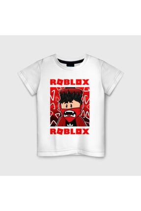 Röblox Kırmızı Roblox Cocuk Tişörtü Model894 04550