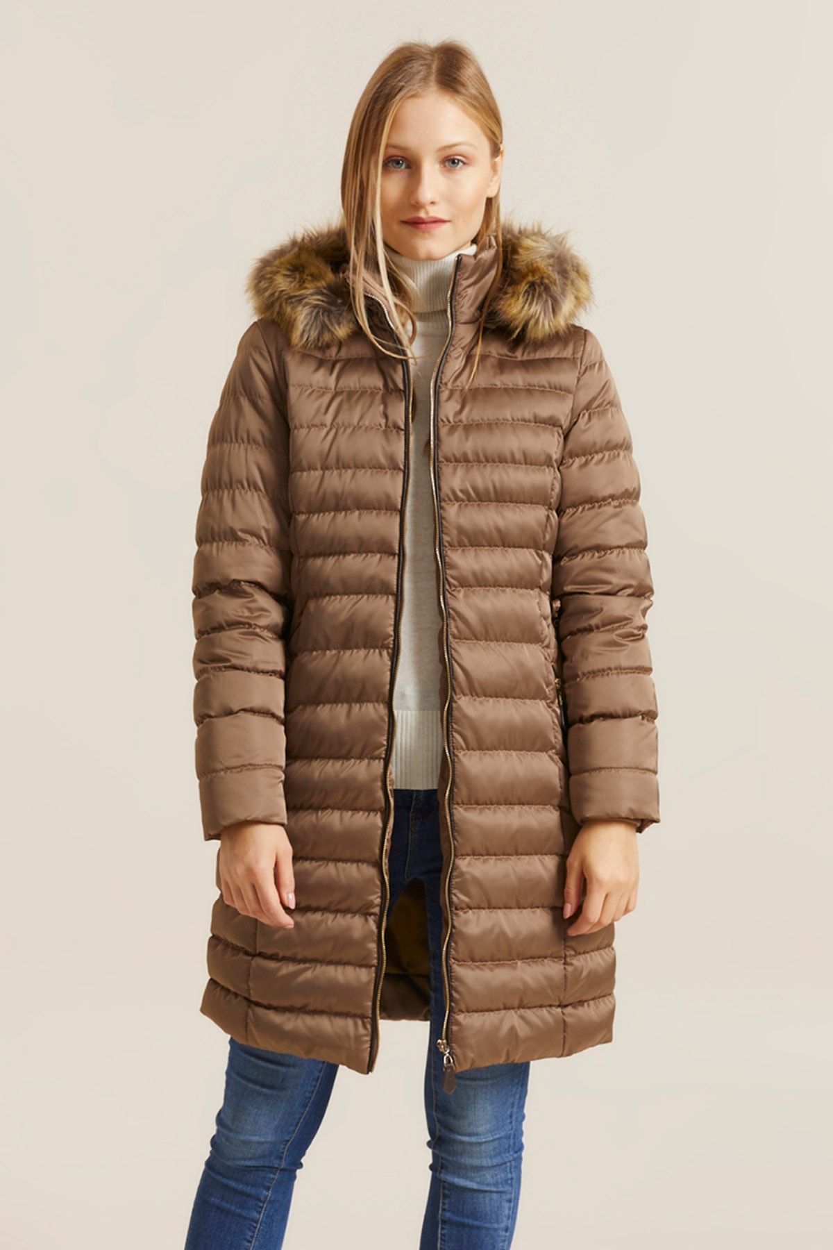 Barbour berneray shop quilted jacket mink